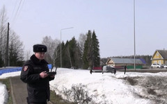 В Кировской области с помощью беспилотников выявили более 120 нарушений ПДД